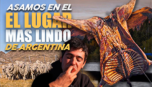 Locos Copan la Patagonia: Meta cordero, cerveza y amigos