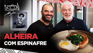 Alheira com o chef Vasco Coelho Santos