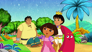 Dora's Museum Sleepover Adventure