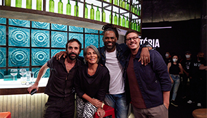 Glória Pires, Manoel Soares, Júlio Andrade