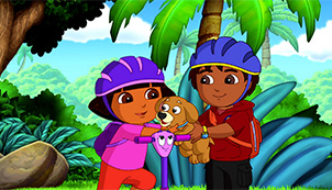 Dora and Perrito to the Rescue