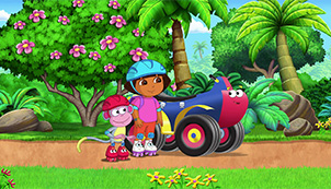 Dora's Great Roller Skate Adventure