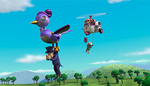 Pups Stop the Falling Space Junk / Pups Stop the Giant Cuckoo