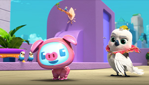 Dancing Piggy/ Super Helpers